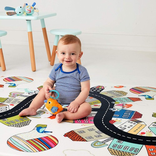 Skip Hop Doubleplay Reversible Playmat (Vibrant Village) | Buy online ...