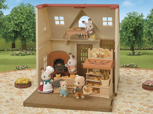 sylvanian families bakery shop starter set