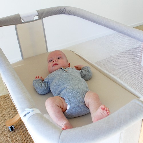 babyhood Co Sleeper Cradle Air (Grey) | Buy online at Tiny Fox