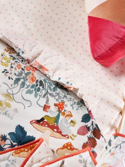 Linen House Kids The Magic Garden Cot Quilt Cover Buy online at Tiny Fox